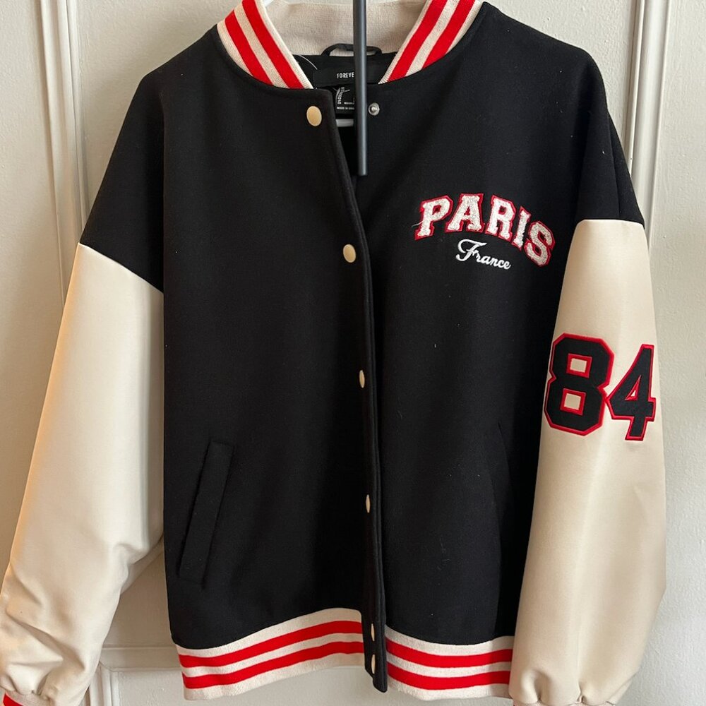Paris Varsity Jacket